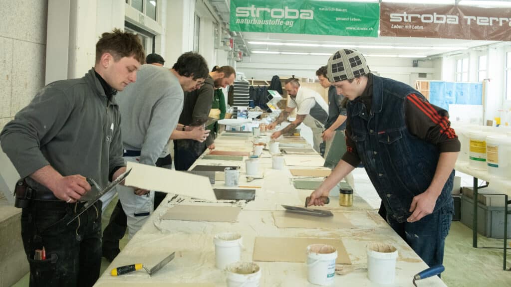 Stroba stroba Kalk-und Lehm-Workshop | Kurs-Natur.ch